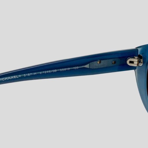 Chanel Toirtoise Shell & Embellished Sunglasses - Picture 6 of 7